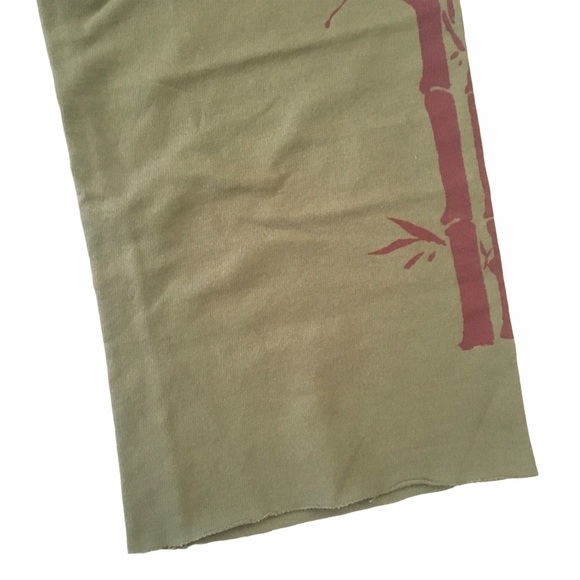 Rare: Lucky Brand ꕥ Zen Bamboo Tattoo Sweatpant ꕥ - Picture 11 of 14